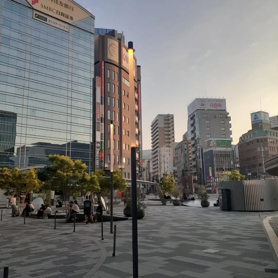 神戸三宮を朝さんぽ♪