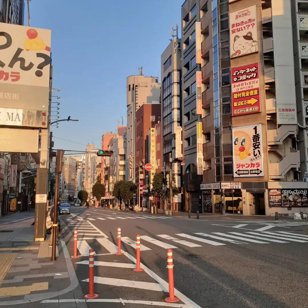 神戸三宮を朝さんぽ♪